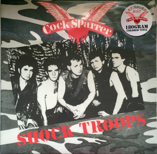Cock Sparrer : Shock Troops (LP,Album,Reissue)