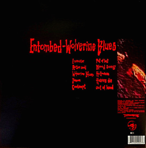 Entombed : Wolverine Blues (LP,Album,Reissue,Remastered,Stereo)