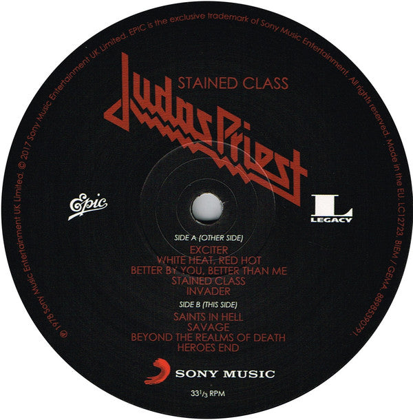 Judas Priest : Stained Class (LP,Album,Reissue)