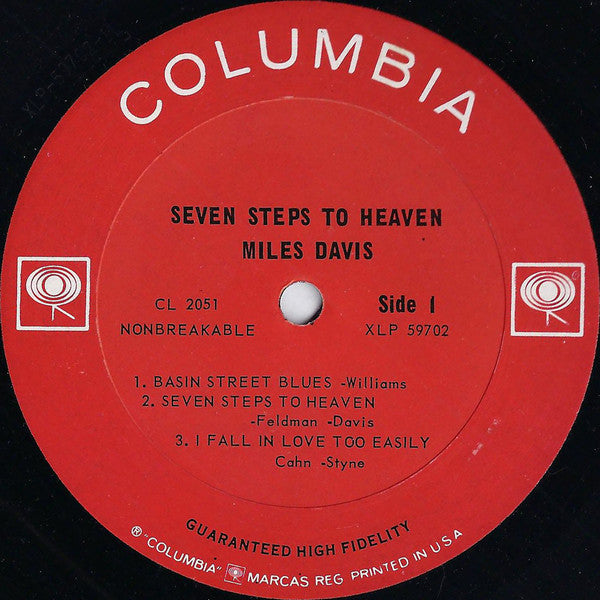 Miles Davis : Seven Steps To Heaven (LP,Album,Mono)
