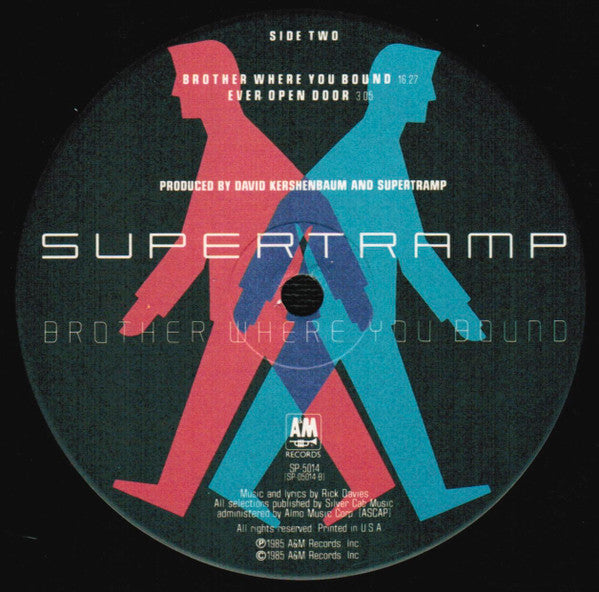 Supertramp : Brother Where You Bound (LP,Album,Stereo)