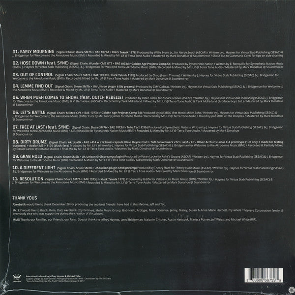 Perceptionists, The - Mr. Lif & Akrobatik : Resolution (LP,Album)