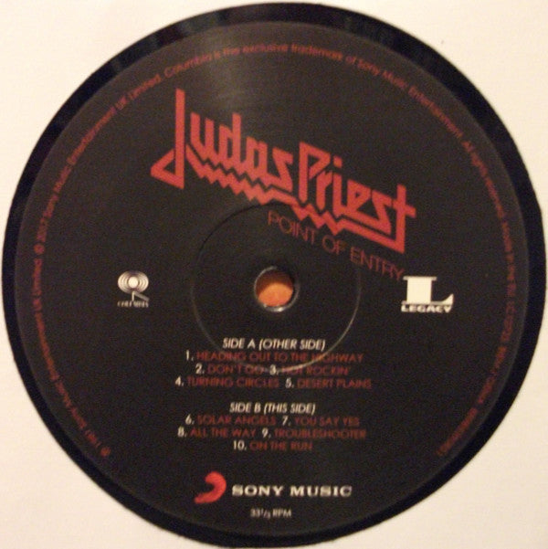 Judas Priest : Point Of Entry (LP,Album,Reissue)