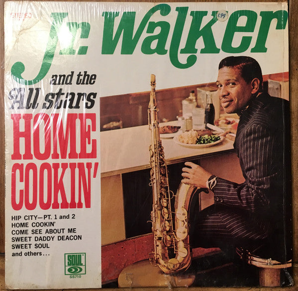 Junior Walker & The All Stars : Home Cookin' (LP,Album,Stereo)