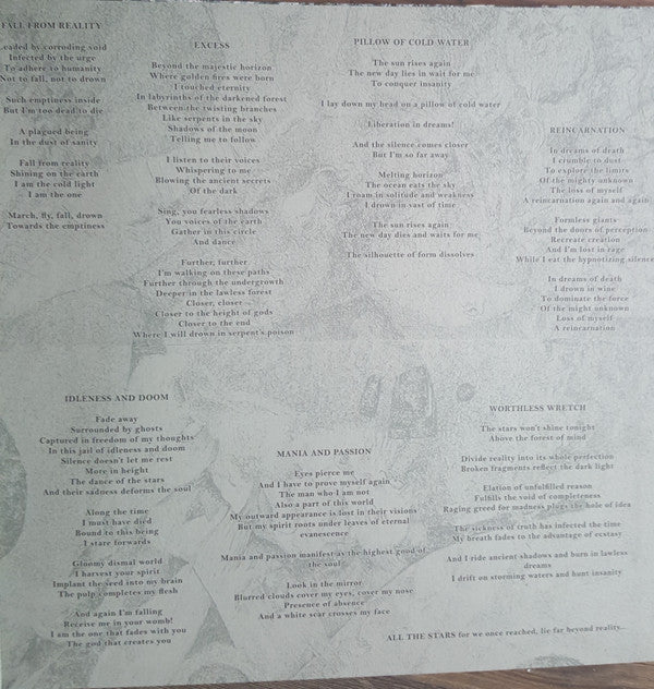 Evil Warriors : Fall From Reality (LP,Album,Limited Edition)