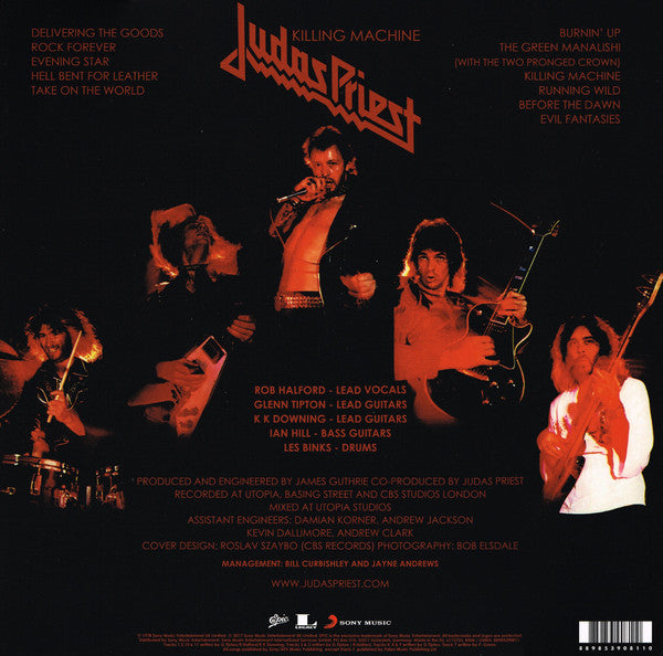 Judas Priest : Killing Machine (LP,Album,Reissue)