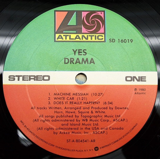 Yes : Drama (LP,Album)