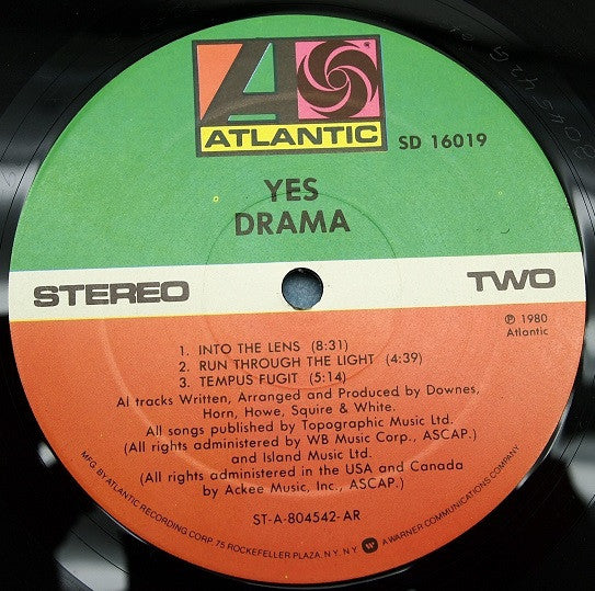 Yes : Drama (LP,Album)
