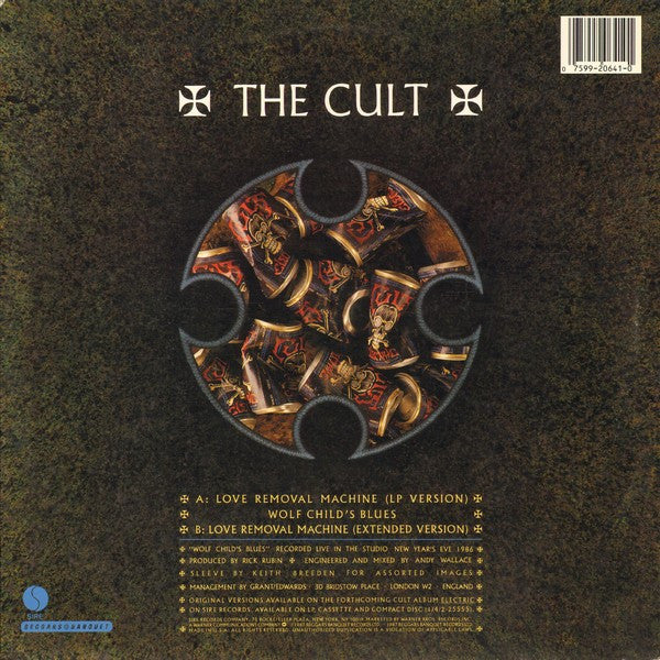Cult, The : Love Removal Machine (12",45 RPM)