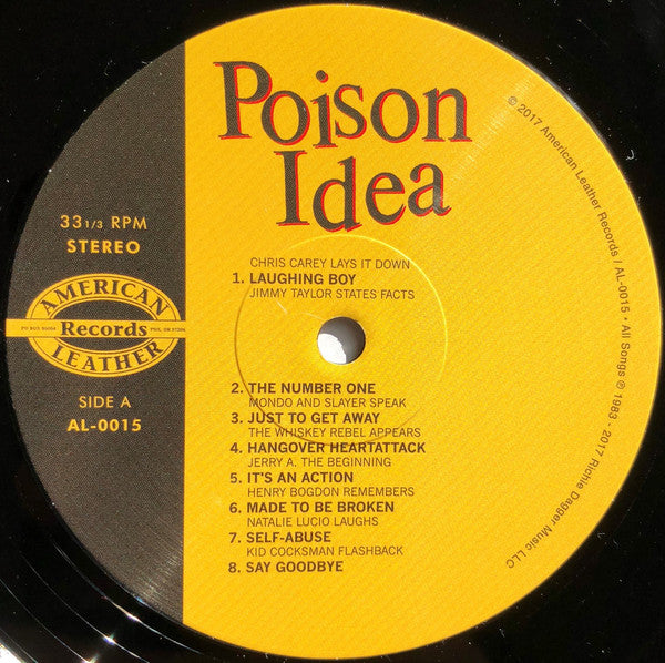 Poison Idea : Legacy Of Dysfunction (LP,Compilation)