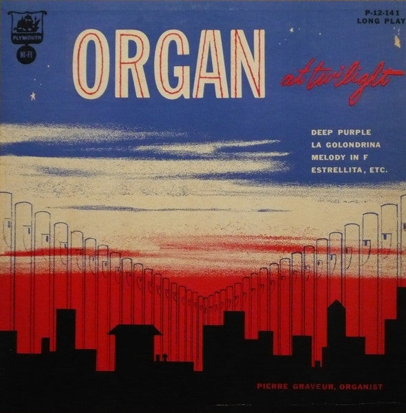 Pierre Graveur : Organ At Twilight (LP,Mono)