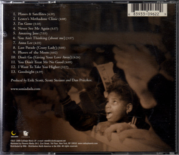 Sonia Dada : Lay Down And Love It Live (Album)