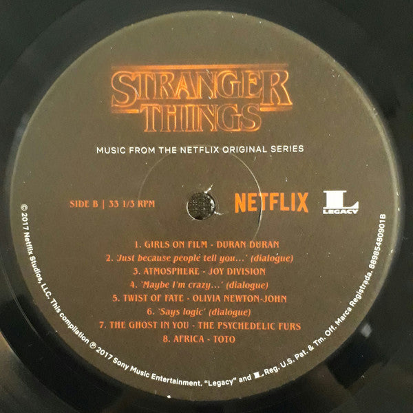 Various : Stranger Things (Music From The Netflix Original Series) (LP,Album,Compilation)