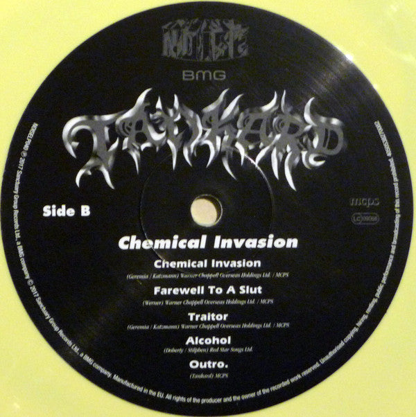 Tankard : Chemical Invasion (LP,Album,Limited Edition,Reissue,Remastered)