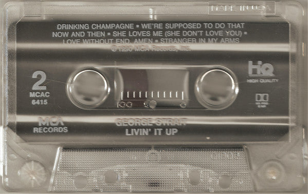 George Strait : Livin' It Up (Album,Club Edition)