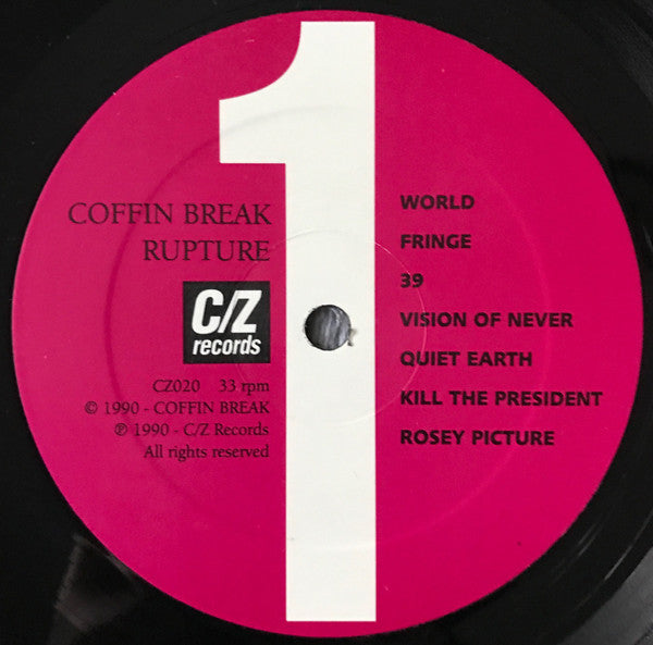 Coffin Break : Rupture (LP,Album)