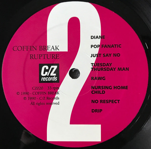 Coffin Break : Rupture (LP,Album)