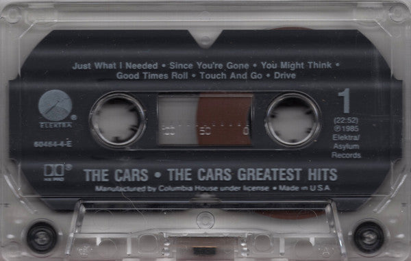Cars, The : The Cars Greatest Hits (Compilation,Club Edition)