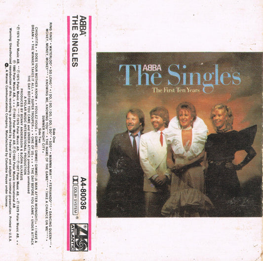 ABBA : The Singles (The First Ten Years) (Compilation,Club Edition)