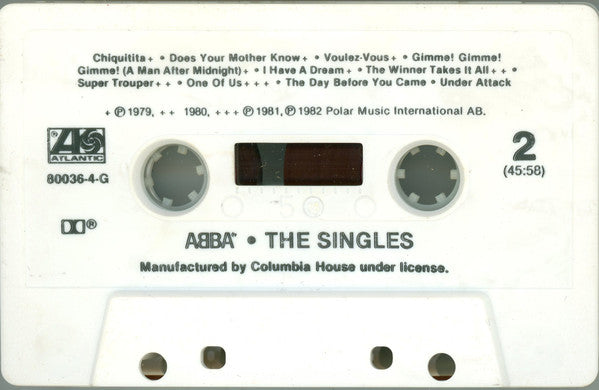 ABBA : The Singles (The First Ten Years) (Compilation,Club Edition)