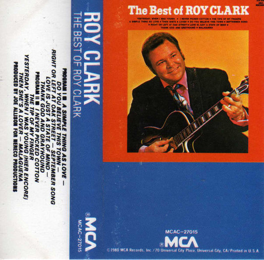 Roy Clark : The Best Of Roy Clark (Album,Compilation)