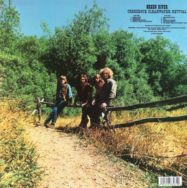 Creedence Clearwater Revival : Green River (LP,Album,Reissue)