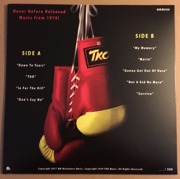 TKO (5) : Round Two: The Lost Demos (LP,Album,Limited Edition,Numbered)