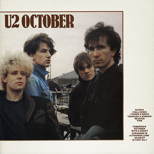 U2 : October (LP,Album,Stereo)