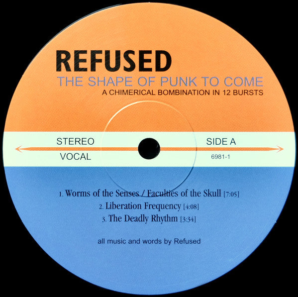 Refused : The Shape Of Punk To Come (A Chimerical Bombination In 12 Bursts) (LP,Album,Reissue,Remastered)