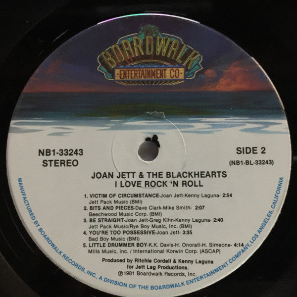 Joan Jett & The Blackhearts : I Love Rock 'N Roll (LP,Album)