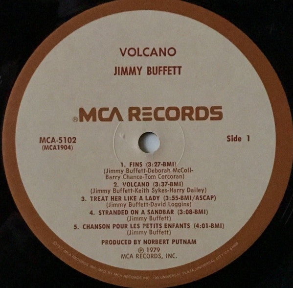 Jimmy Buffett : Volcano (LP)