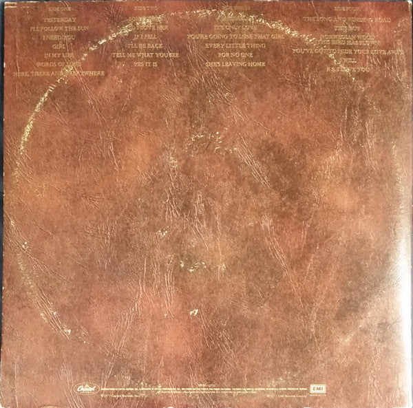 Beatles, The : Love Songs (LP,Compilation)