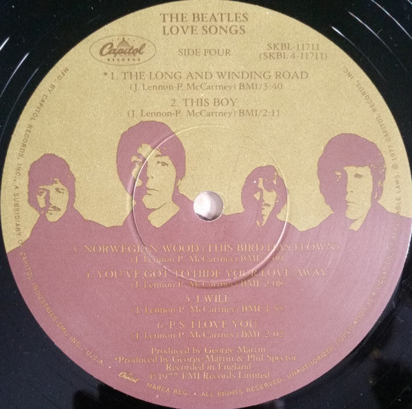 Beatles, The : Love Songs (LP,Compilation)