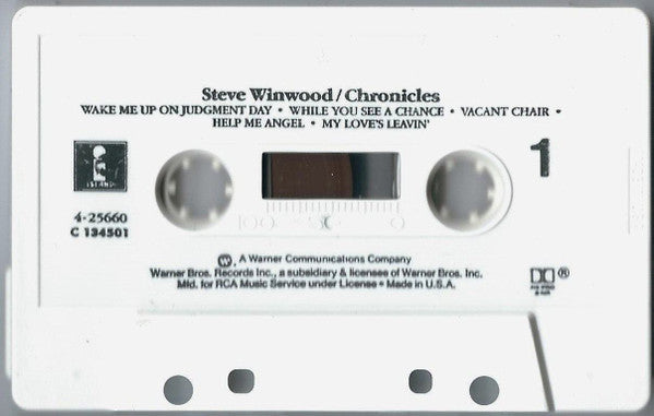 Steve Winwood : Chronicles (Compilation,Club Edition)