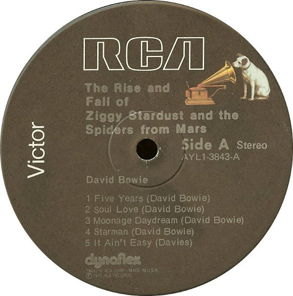 David Bowie : The Rise And Fall Of Ziggy Stardust And The Spiders From Mars (LP,Album,Reissue)