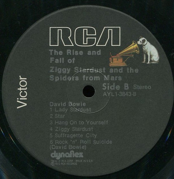 David Bowie : The Rise And Fall Of Ziggy Stardust And The Spiders From Mars (LP,Album,Reissue)