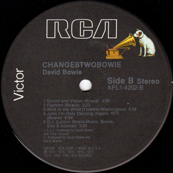 David Bowie : ChangesTwoBowie (LP,Compilation)