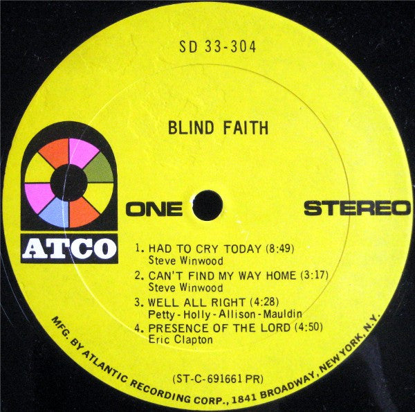 Blind Faith (2) : Blind Faith (LP,Album)