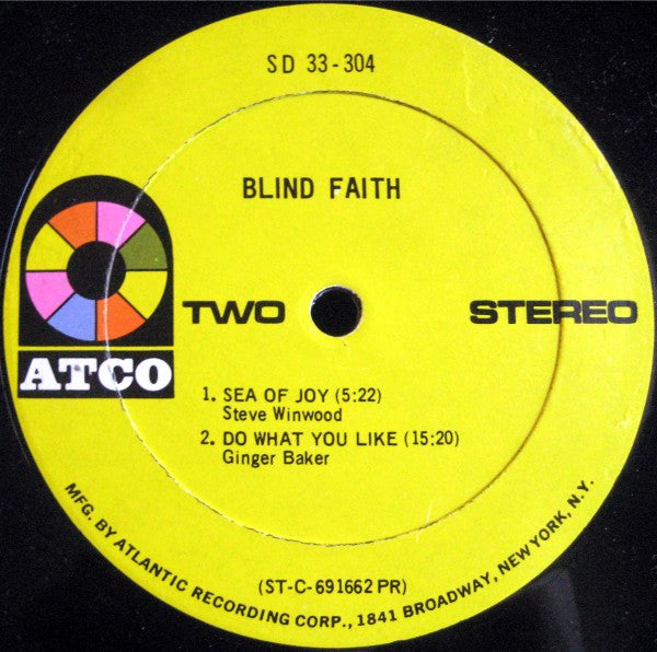 Blind Faith (2) : Blind Faith (LP,Album)
