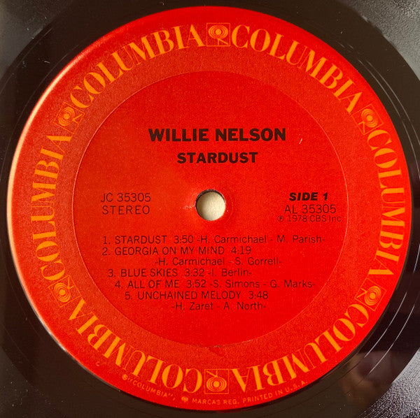 Willie Nelson : Stardust (LP,Album)