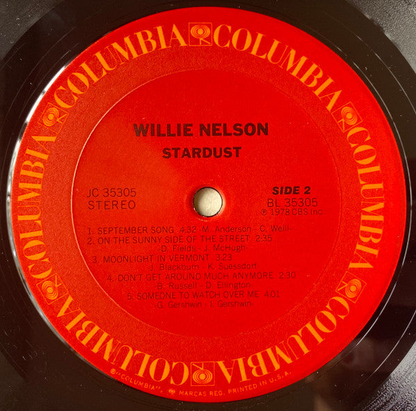 Willie Nelson : Stardust (LP,Album)