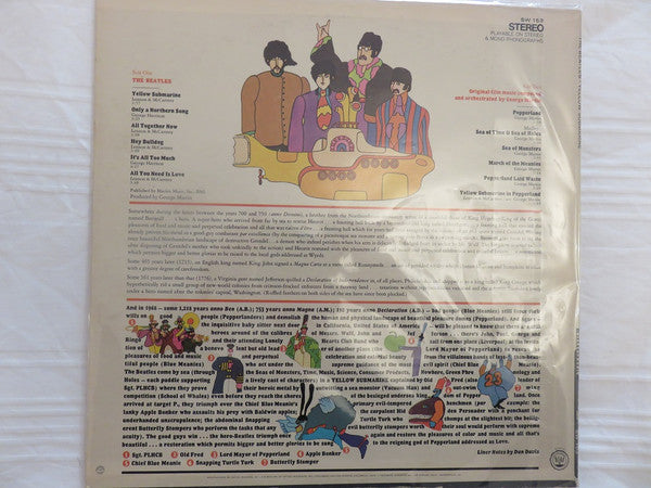 Beatles, The : Yellow Submarine (LP,Album,Reissue,Stereo)