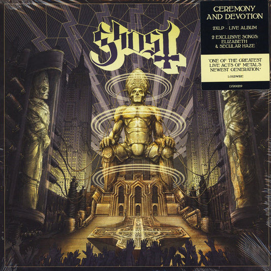 Ghost (32) : Ceremony And Devotion (LP,Album)