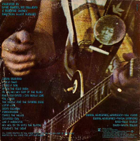 Neil Young & Crazy Horse : Live Rust (LP,Album)