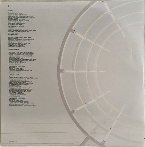 Craig David : The Time Is Now (LP,Album,Deluxe Edition)