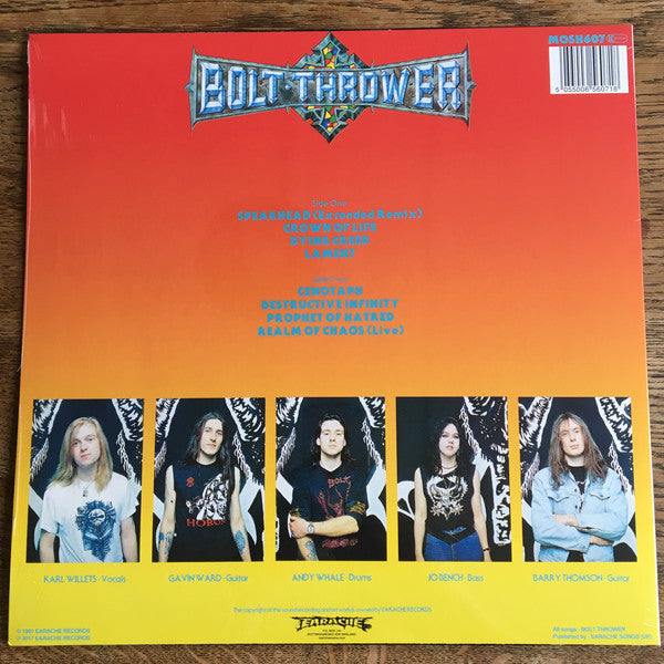 Bolt Thrower : Spearhead / Cenotaph (LP,Compilation,Limited Edition,Remastered)