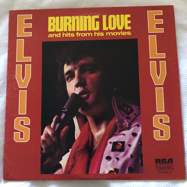 Elvis Presley : Burning Love And Hits From His Movies Vol. 2 (LP,Compilation)