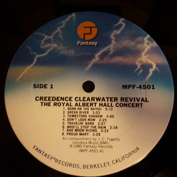 Creedence Clearwater Revival : The Royal Albert Hall Concert (LP,Album)
