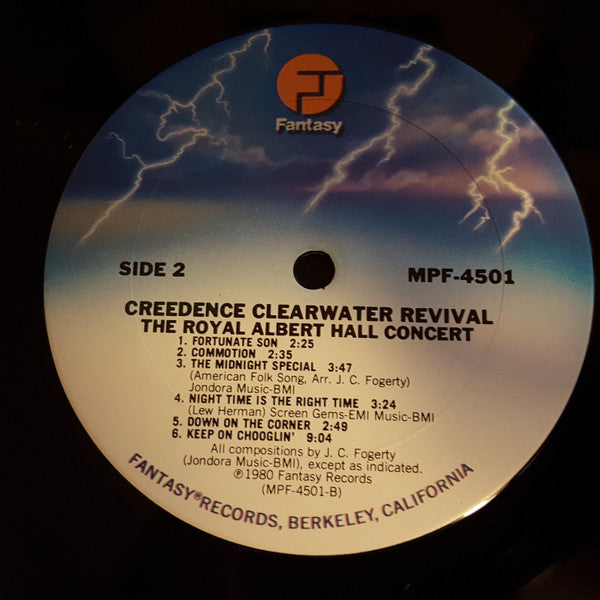 Creedence Clearwater Revival : The Royal Albert Hall Concert (LP,Album)