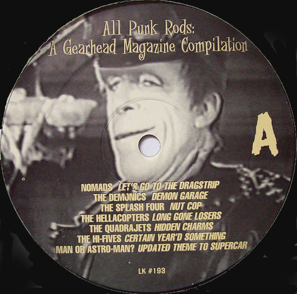 Various : All Punk Rods! (A Devils Dozen Of Deluxe Drag Punk!) (LP,Album,Compilation)